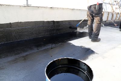 Waterproofed Roof Surface